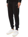 Women's ORB Embroidered Logo Classic Jogger Track Pants Black - VIVIENNE WESTWOOD - BALAAN 4