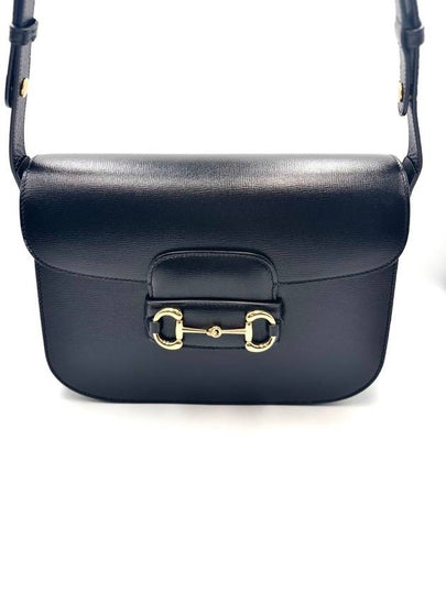 Horsebit 1955 shoulder bag small black - GUCCI - BALAAN 2