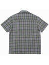 linen check half shirt - ARCANE FUNK - BALAAN 3