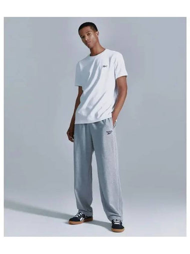 Loose fit straight sweat pants gray - REEBOK - BALAAN 1