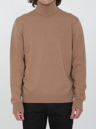 Cashmere Turtleneck Beige - MAISON MARGIELA - BALAAN 2