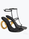 Elina Sandals Black - SALVATORE FERRAGAMO - BALAAN 2