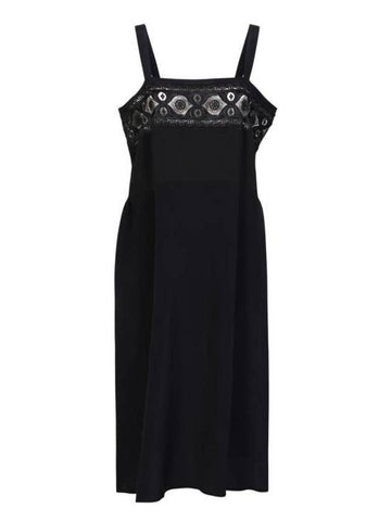 midi dress S51DD0009S76578900 BLACK - MAISON MARGIELA - BALAAN 1