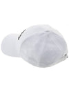 Side Crest Structured Ball Cap White - CALLAWAY GOLF - BALAAN 4