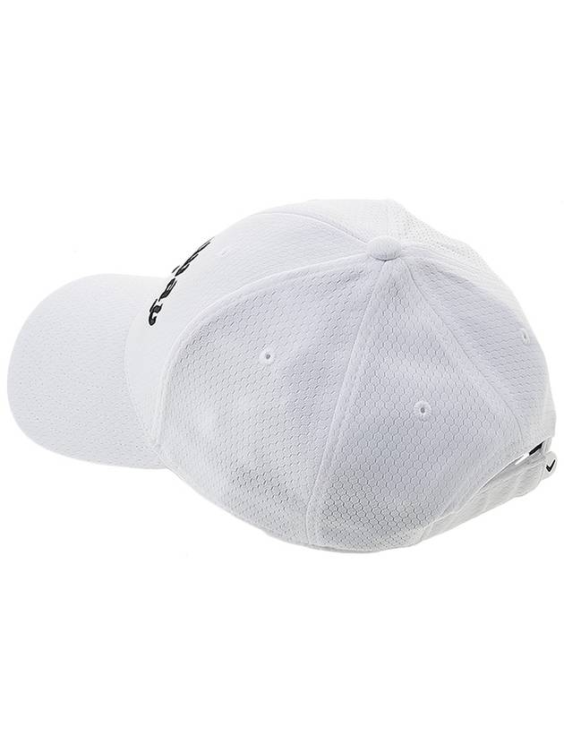 Side Crest Structured Ball Cap White - CALLAWAY GOLF - BALAAN 4