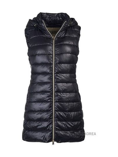 Serena Hooded Padding Vest Black - HERNO - BALAAN 2