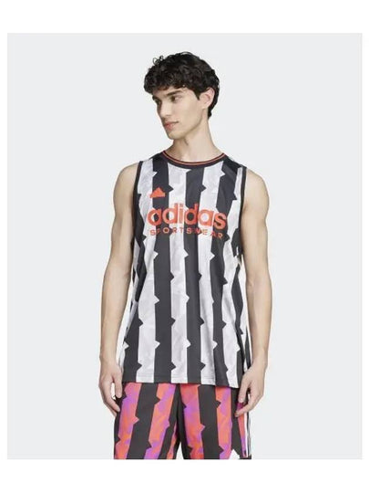 House of Tiro Tank Sleeveless Black Grey - ADIDAS - BALAAN 2