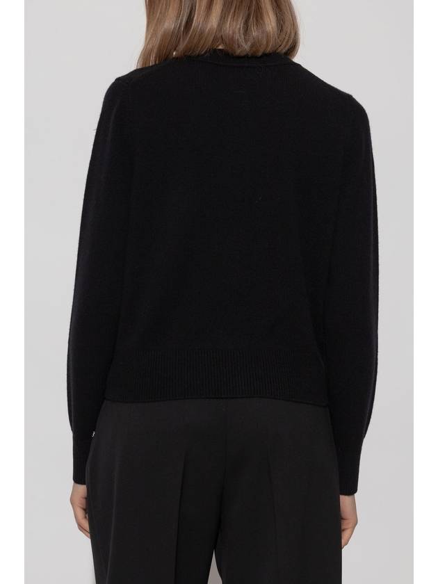 Kate Spade Wool Cardigan, Women's, Black - KATE SPADE - BALAAN 4