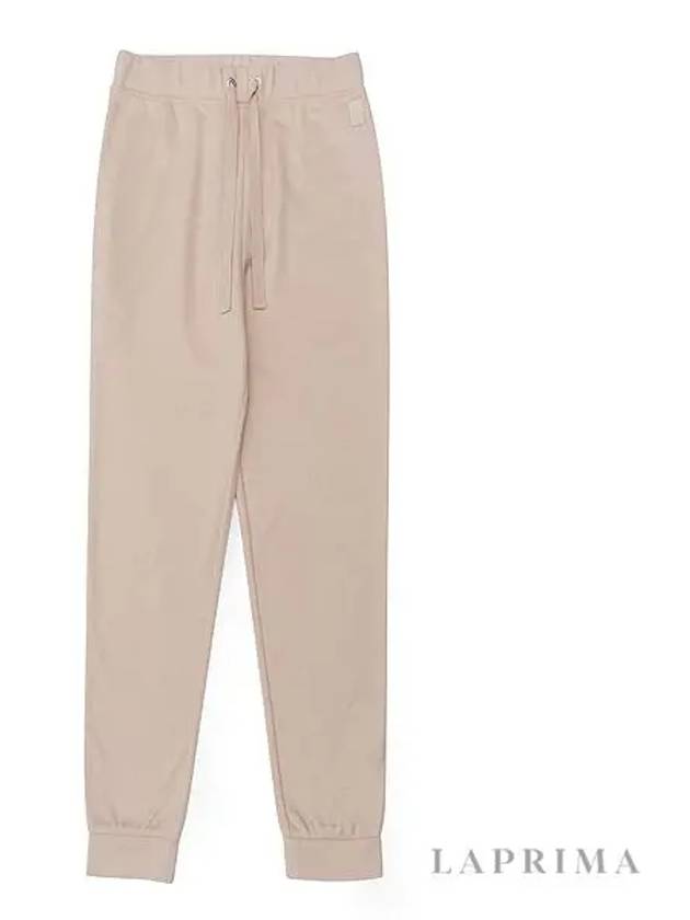 Pinne Jersey Track Pants Beige - WEEKEND MAX MARA - BALAAN.