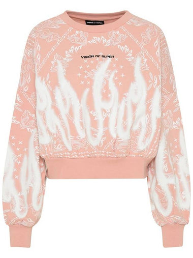 Vision Of Super Paisley Pattern Sweatshirt - VISION OF SUPER - BALAAN 1