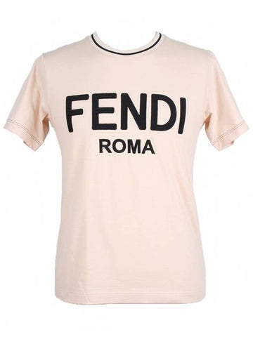 Women s Logo Embroidered T Shirt XS - FENDI - BALAAN 1