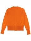 Bea Logo Wool Cardigan Orange - VIVIENNE WESTWOOD - BALAAN 3