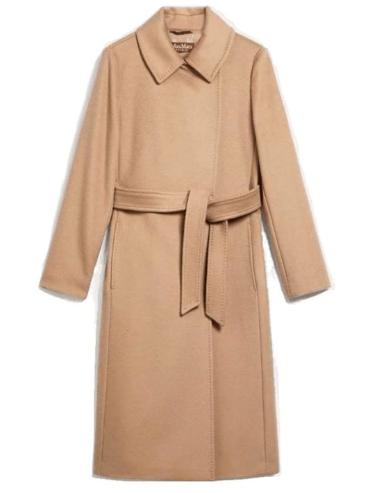 Women's Bcollag Wool Double Coat Camel - MAX MARA - BALAAN 1