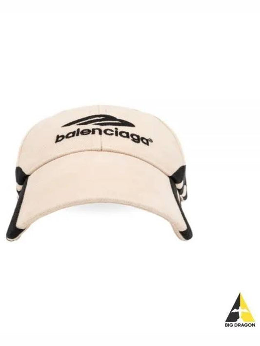 3B Sports Icon Ball Cap Light Beige - BALENCIAGA - BALAAN 2