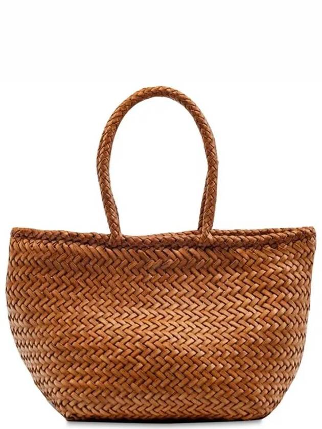 GRACE Grace Brown Woven Small Basket Bag - DRAGON DIFFUSION - BALAAN 1