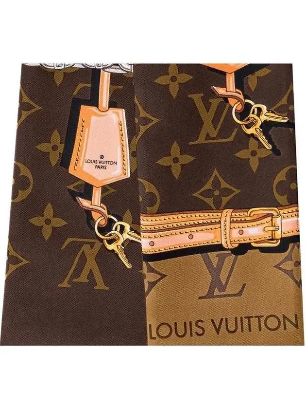 Women's Monogram Confidential Scarf Brown - LOUIS VUITTON - BALAAN 3