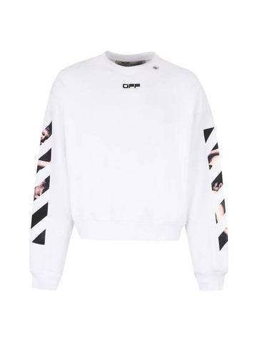 Caravaggio Arrow Sweatshirt White - OFF WHITE - BALAAN 1