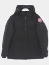 Chelsea Hooded Parka Black - CANADA GOOSE - BALAAN 4