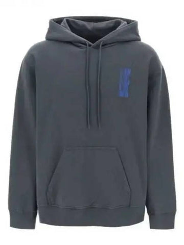 MM6 Margiela number logo hood dark gray SH2GU0005M25003855 - MAISON MARGIELA - BALAAN 1