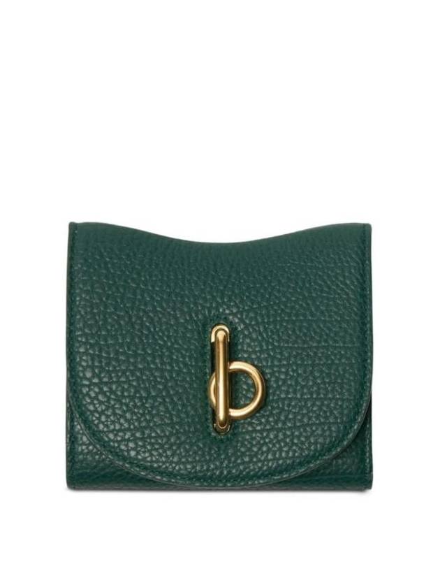 Rocking Horse Leather Half Wallet Green - BURBERRY - BALAAN 1