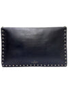 Women s SW0P0P56 BOL Rockstud Envelope Clutch Bag - VALENTINO - BALAAN 3