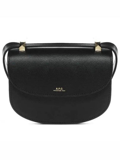 Geneve Mini Saffiano Cross Bag Black - A.P.C. - BALAAN 2