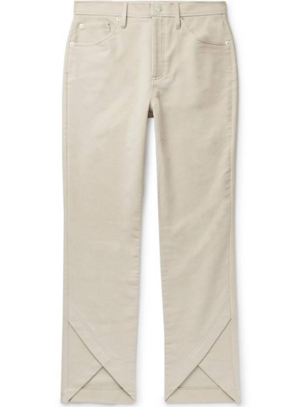 Men's MALA Straight Pants Beige - SEFR - BALAAN 1