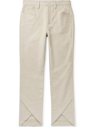 Men's MALA Straight Pants Beige - SEFR - BALAAN 1