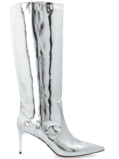 Iro Heeled Boots Davyn, Women's, Silver - IRO - BALAAN 1