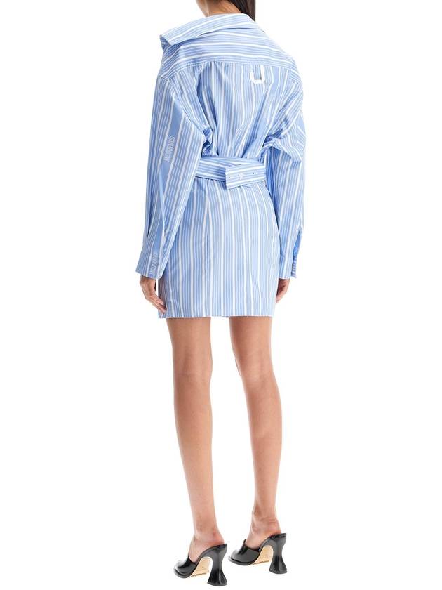 'la mini robe chemise' shirt dress - JACQUEMUS - BALAAN 3