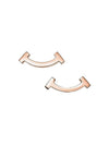 T Smile 18K Earrings Rose Gold - TIFFANY & CO. - BALAAN 1