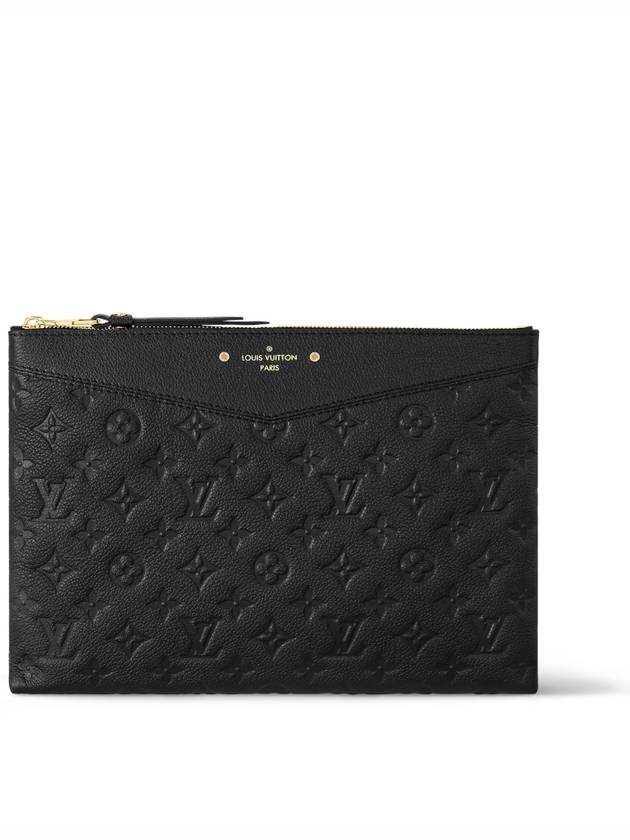 Monogram Daily Empreinte Pouch Bag Black - LOUIS VUITTON - BALAAN 2