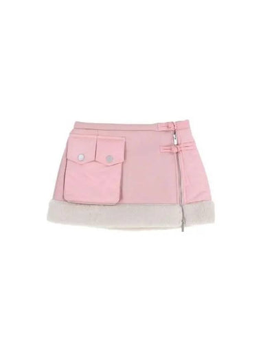 Feng Chen Wang PHEONIX Quilted Mini Skirt FWF16SK14 PINK - FENG CHEN WANG - BALAAN 1