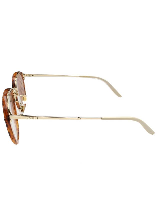 Leopard Brown Glasses Frame - GUCCI - BALAAN 3