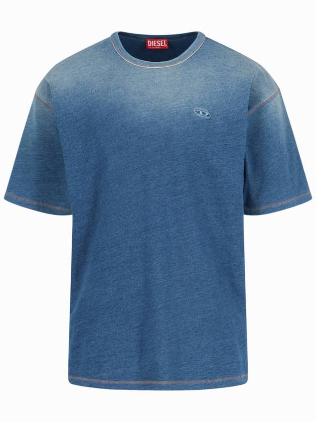 T Boxt R11 Crewneck Short Sleeve T-Shirt Blue - DIESEL - BALAAN 2