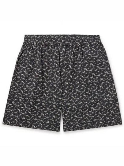 Vicente Logo Patch Swim Shorts Black - ISABEL MARANT - BALAAN 2