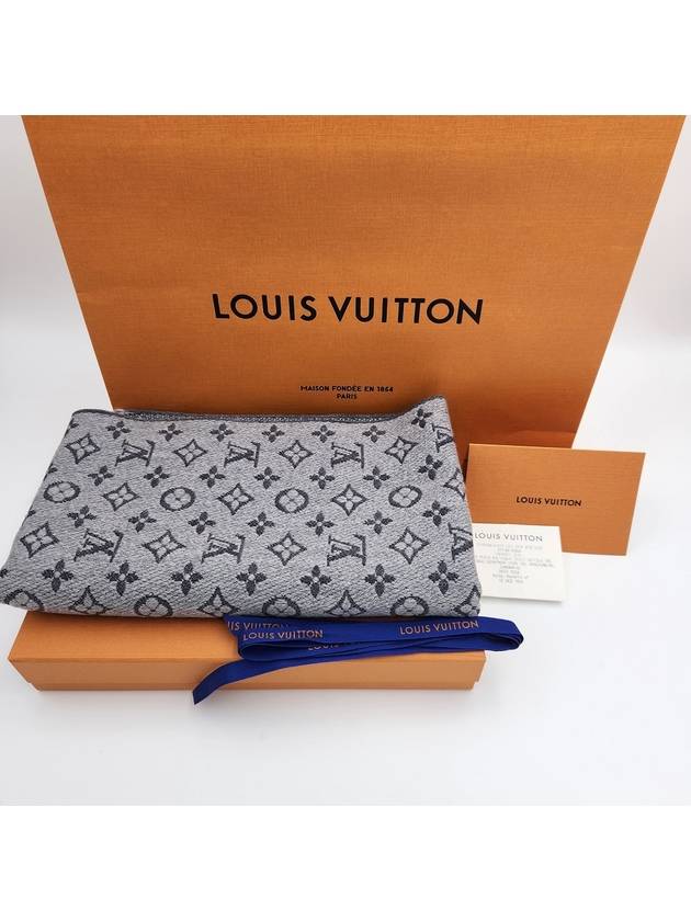 Monogram Classic Scarf Light Grey - LOUIS VUITTON - BALAAN 8