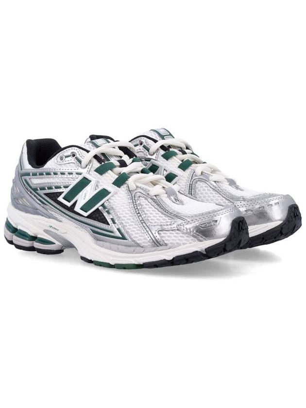 1906R Low Top Sneakers Silver Metallic Green - NEW BALANCE - BALAAN 3