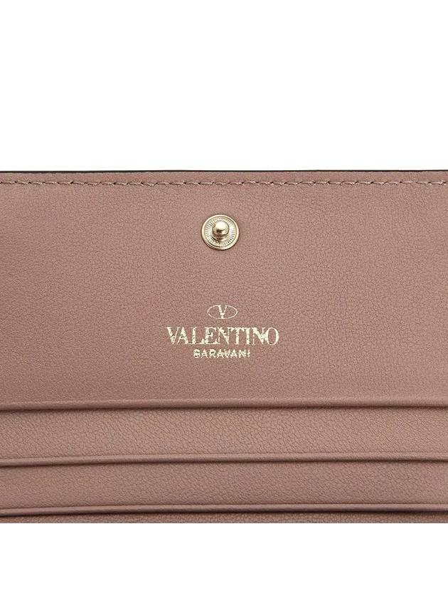 Garavani Rockstud Half Wallet QW1P0P39BOL P45 - VALENTINO - BALAAN 7