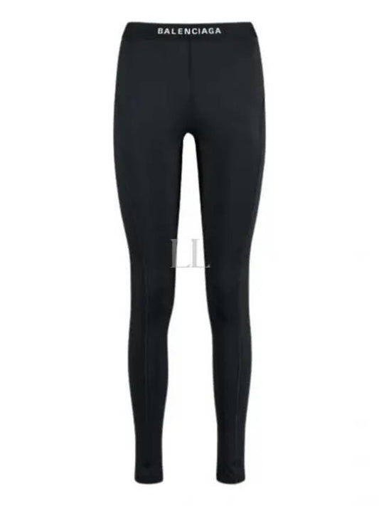 Athletic Leggings Pans Black - BALENCIAGA - BALAAN 2