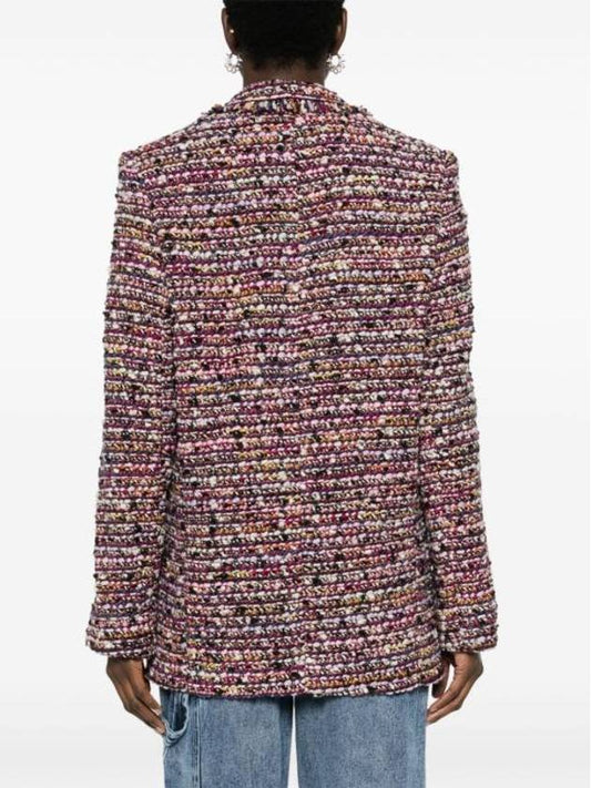 Women's Etienne Wool Blazer Jacket VE0261FA B1E01IETIENNE86MA PURPLE BPG - ISABEL MARANT - BALAAN 2