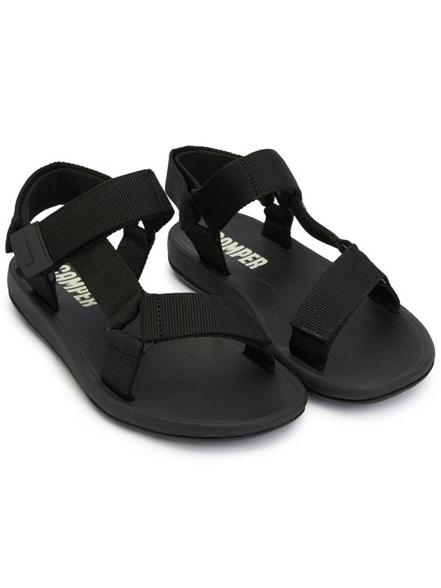 Match Recycled Sandals Black - CAMPER - BALAAN.