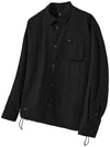 Swivel Utility Pocket Long Sleeve Shirt Black - SWIB - BALAAN 2