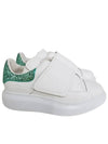 Velcro Oversole Low Top Sneakers White Green - ALEXANDER MCQUEEN - BALAAN 2