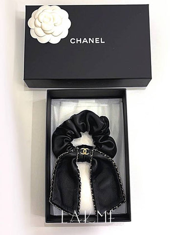 CC logo giblet leather women s hair band AA7497 - CHANEL - BALAAN 1