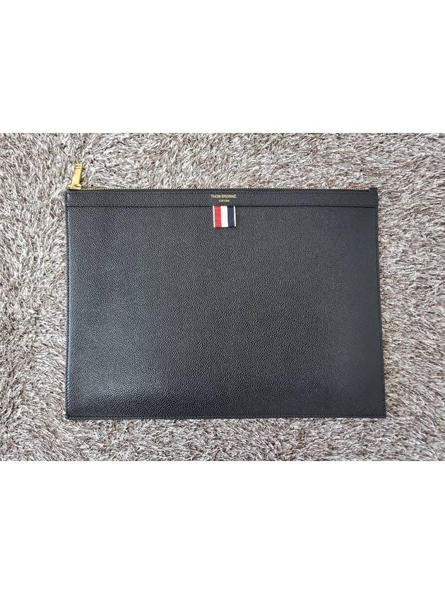 Three stripe tab clutch bag - THOM BROWNE - BALAAN 3