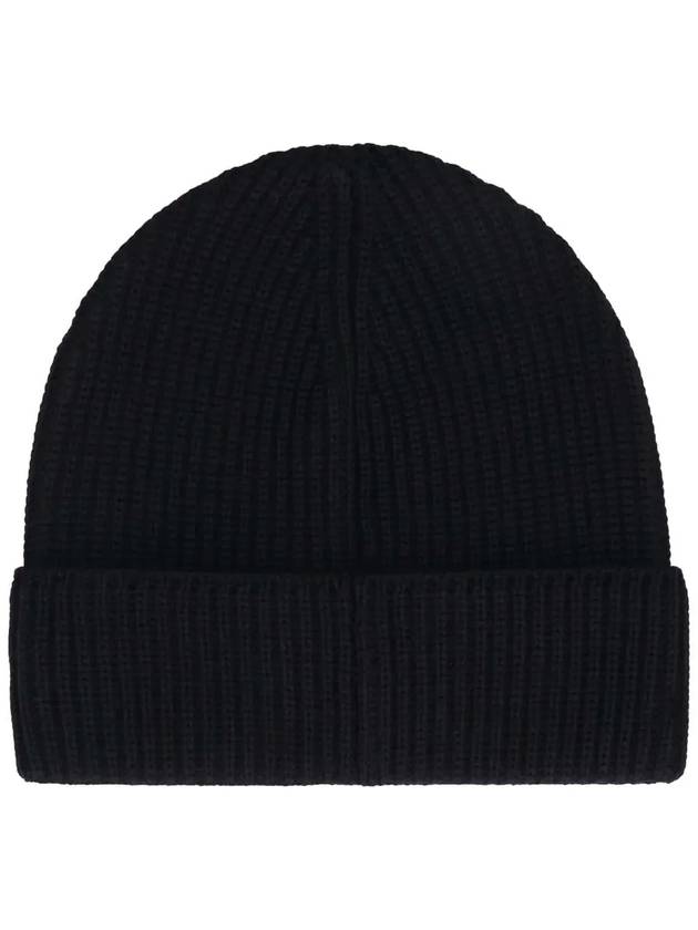 Logo Metropolis Wool Beanie Navy - CP COMPANY - BALAAN 3