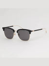 Eyewear Logo Sunglasses Gold Black - GUCCI - BALAAN 3