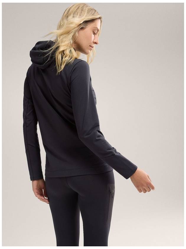 Women's Rho Hoodie Black - ARC'TERYX - BALAAN 4