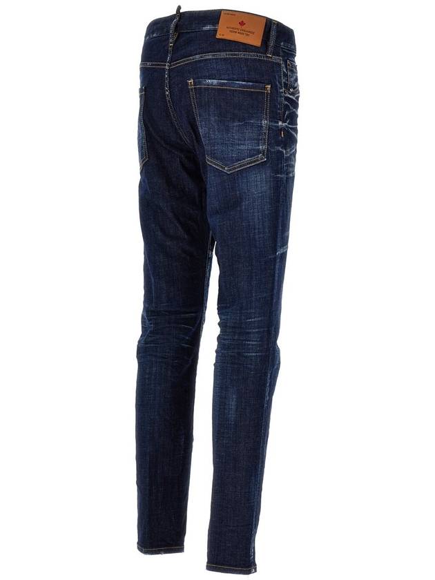 Men's Washed Maple Cool Guy Skinny Jeans Blue - DSQUARED2 - BALAAN 5